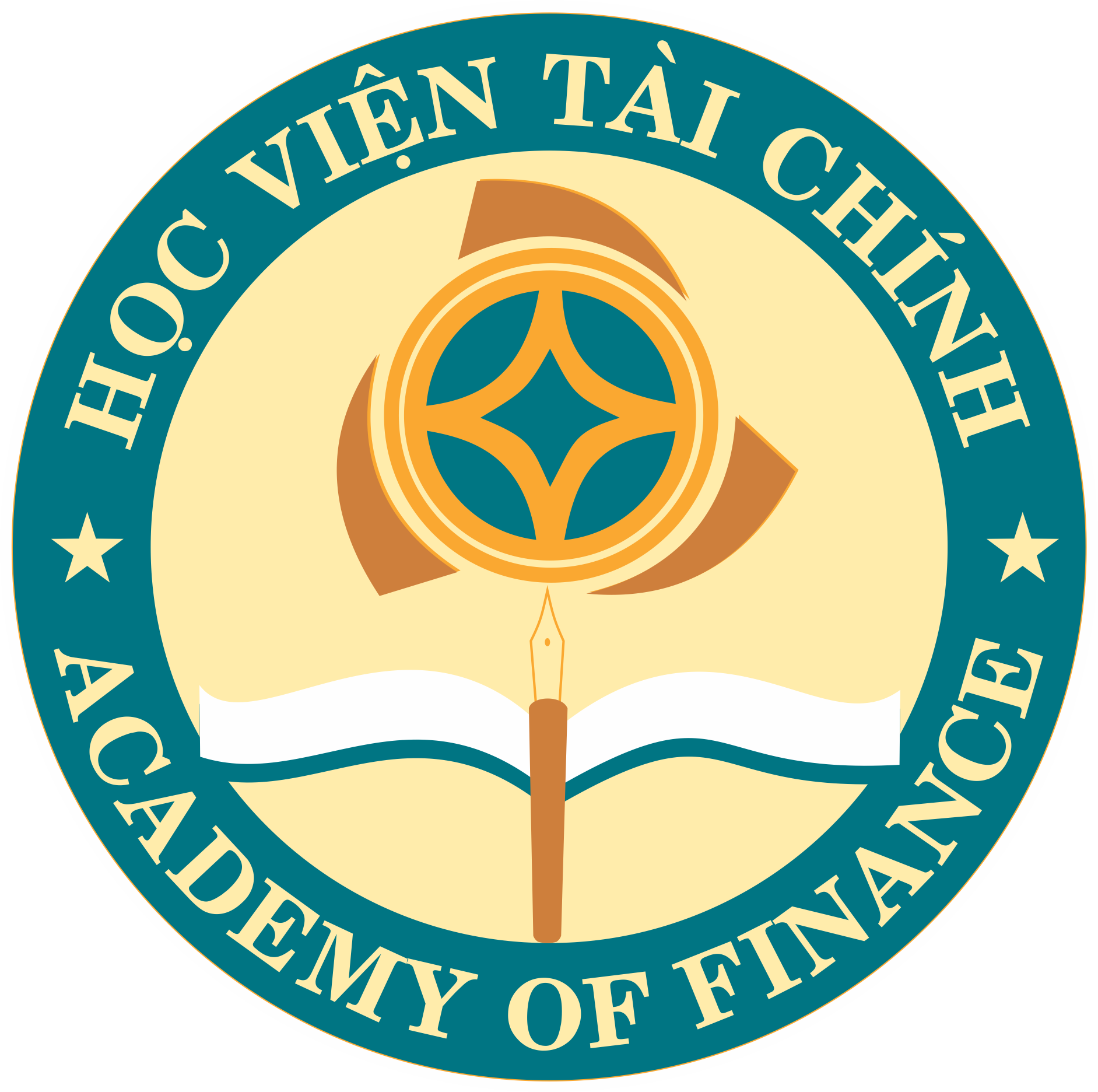 logo học viện tài chính vector