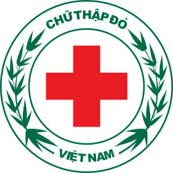 logo hội chữ thập đỏ việt nam vector