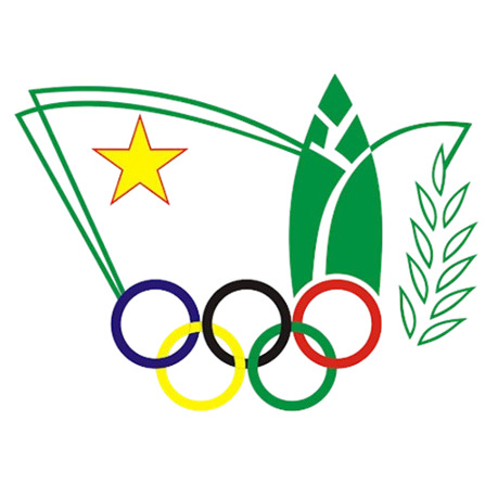 logo hội khỏe phù đổng vector