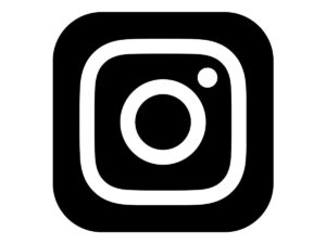 Logo instagram đen