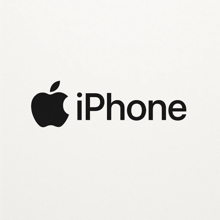 logo iphone vector