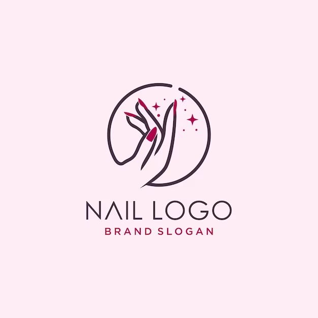 logo nail vector