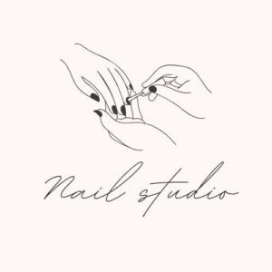 Logo Nail tối giản
