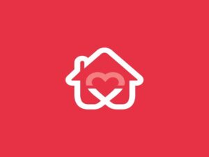 Logo ngôi nhà hạnh phúc