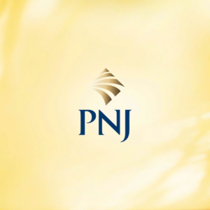 Logo PNJ nền vàng