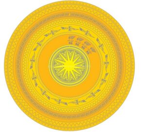 Logo trống đồng vector