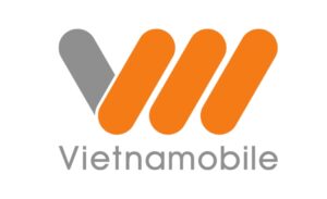Logo Vietnamobile nền trắng