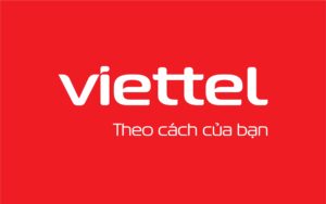 Logo Viettel nền đỏ