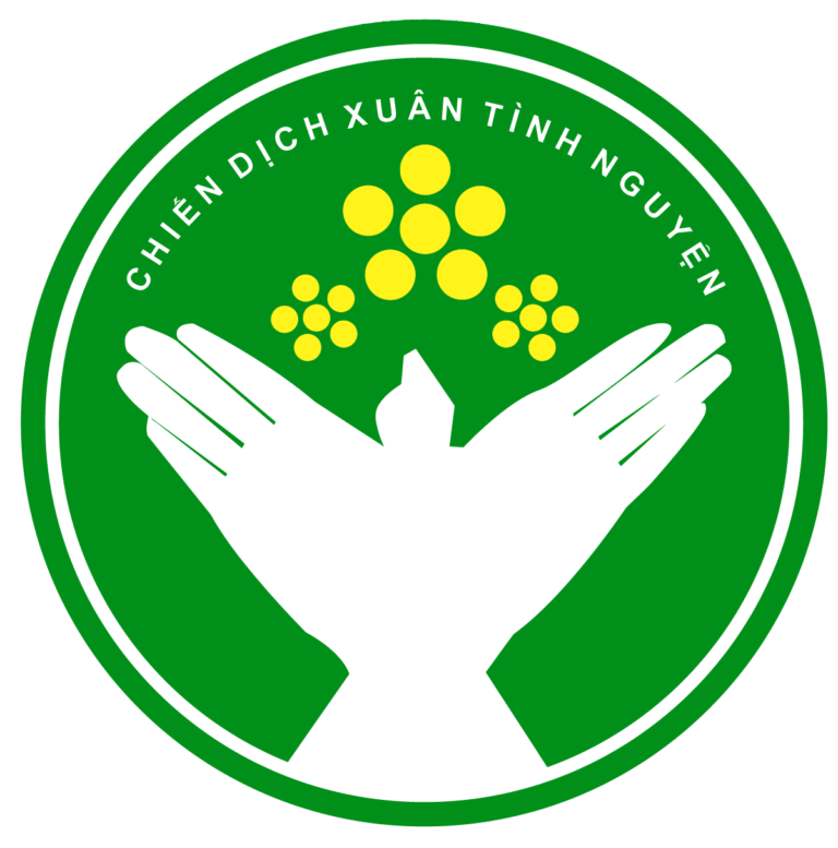 logo xuân tình nguyện vector
