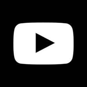 Logo Youtube nền đen