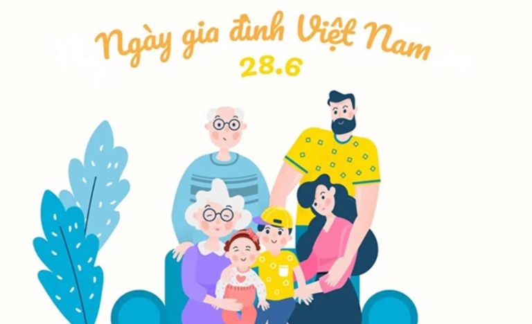 Tải mẫu ngày gia đình Việt Nam vector - File AI, PNG, SVG, CDR, EPS