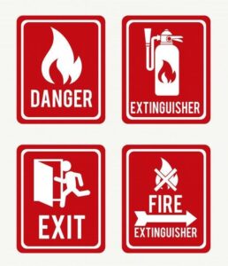 phòng cháy chữa cháy vector