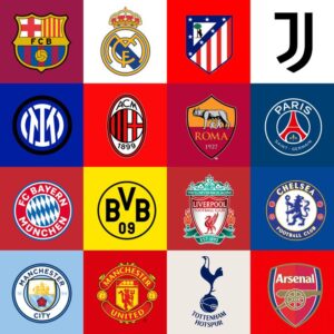 Poster các câu lạc bộ bóng đá