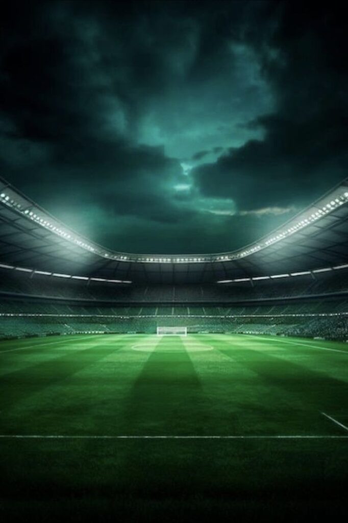 Poster sân vận động bóng đá