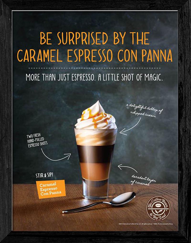 Poster coffee vintage mang phong cách hoài cổ, nghệ thuật