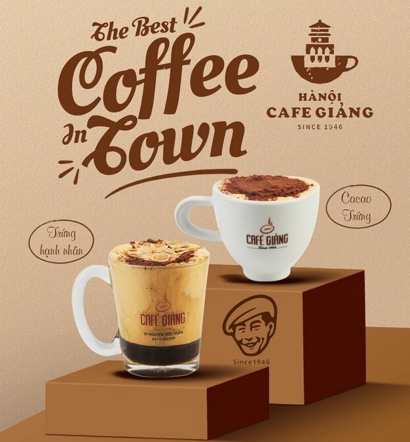 Poster cafe vector sắc nét, dễ chỉnh sửa và in ấn