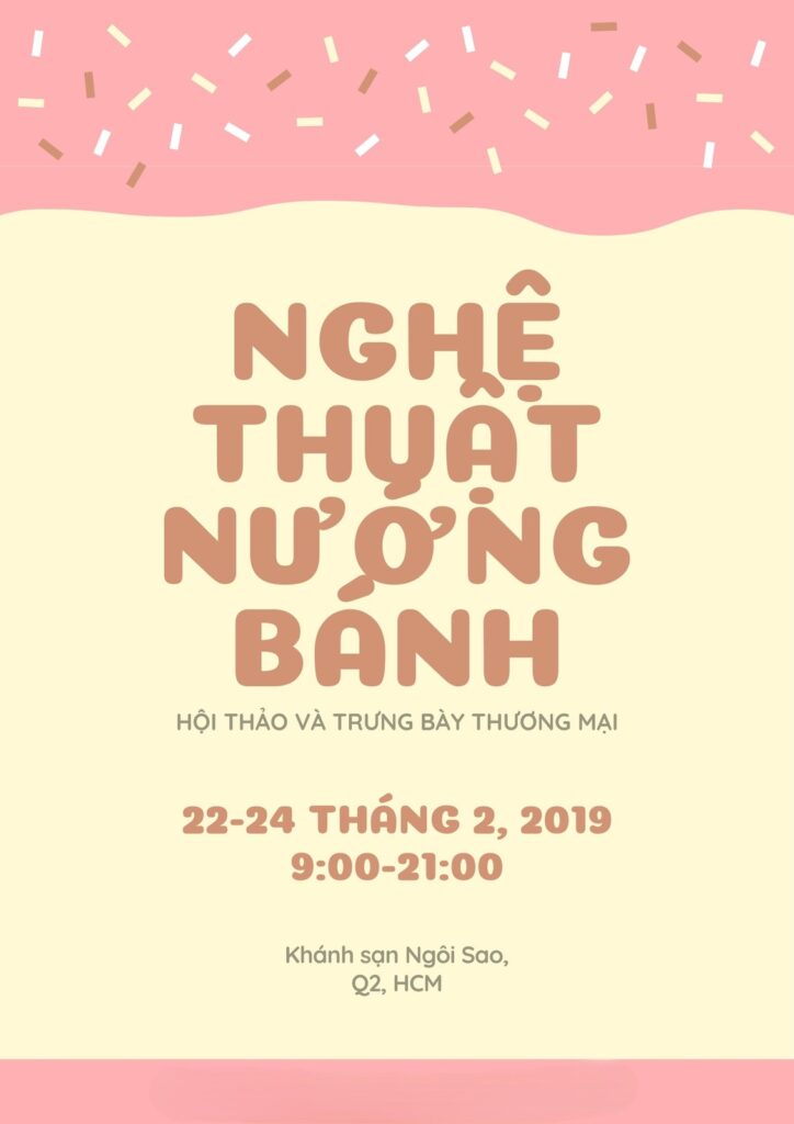 Poster hội thảo trưng bày