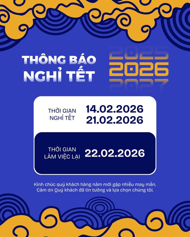 Poster nghỉ dịp Tết đẹp 03