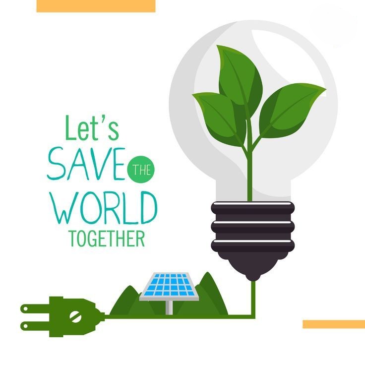 Poster tiết kiện điện là bảo vệ trái đất