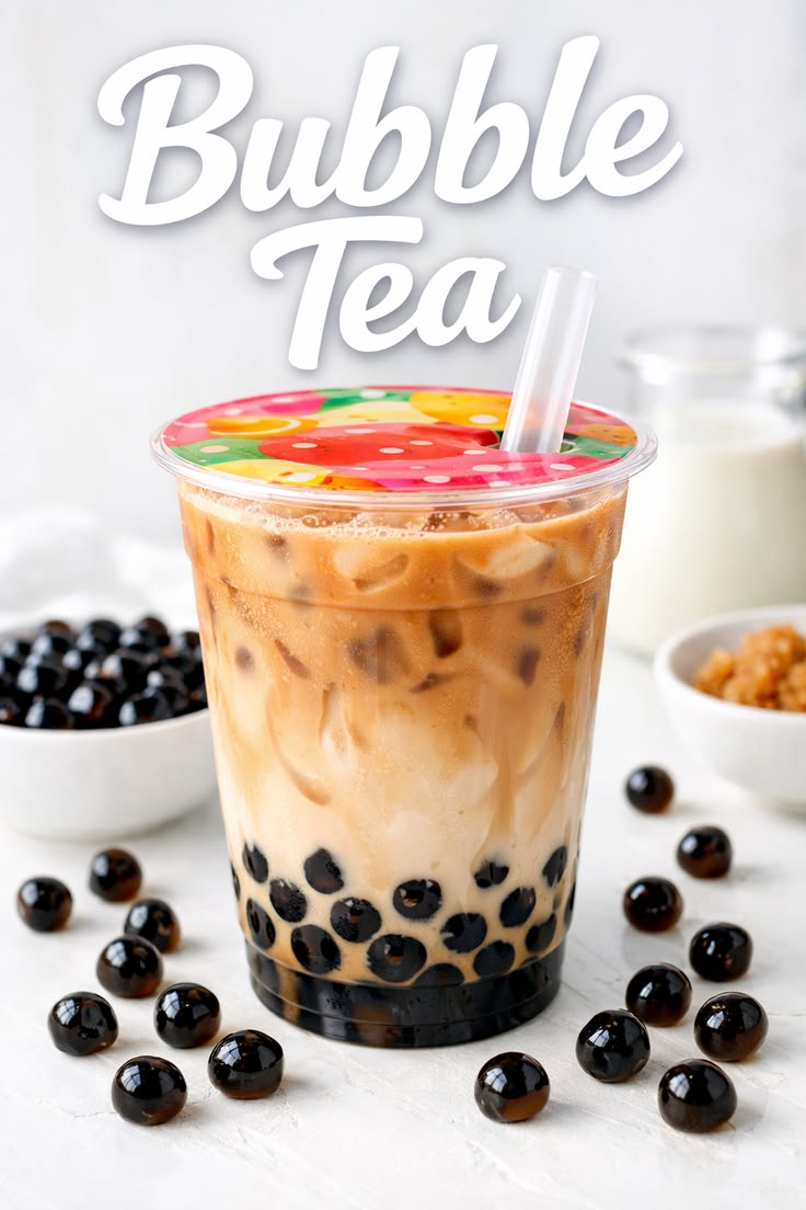 Poster trà sữa đẹp 03