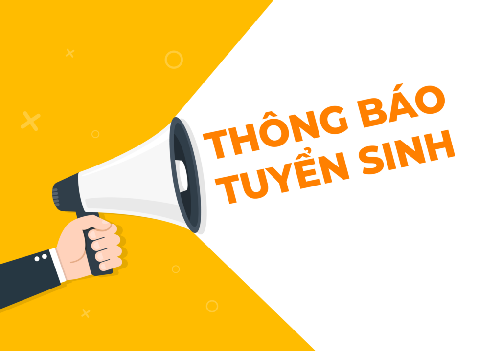 Poster kêu gọi tuyển sinh