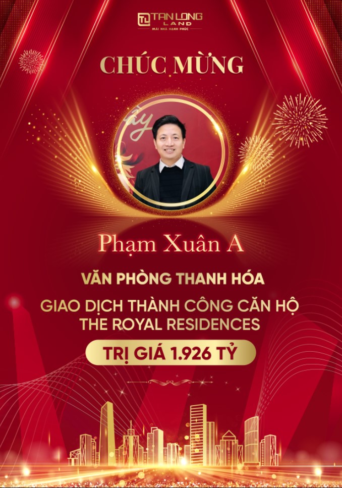 Thiết kế poster vinh danh tinh tế, sang trọng