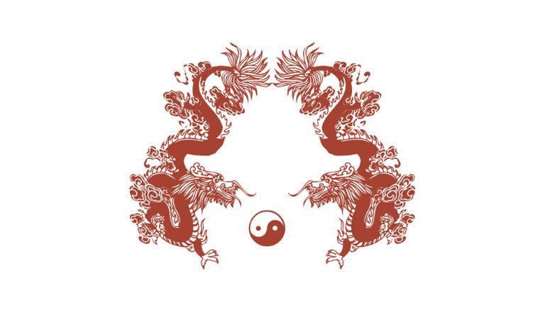 Tải mẫu rồng chầu mặt nguyệt vector định dạng AI, PNG, SVG, CDR, EPS miễn phí