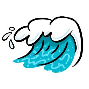 Sóng biển từ phải sang đẹp