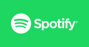 Logo Spotify nền xanh lá