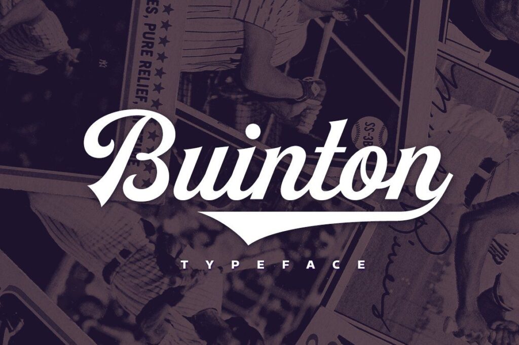 Font SVN Buinton cổ điển