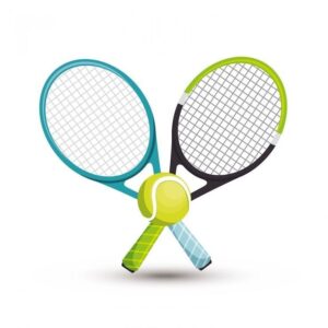 Vector dụng cụ tennis