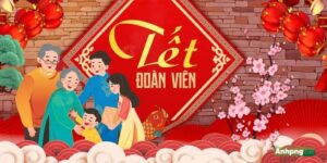 Vector tết đoàn viên