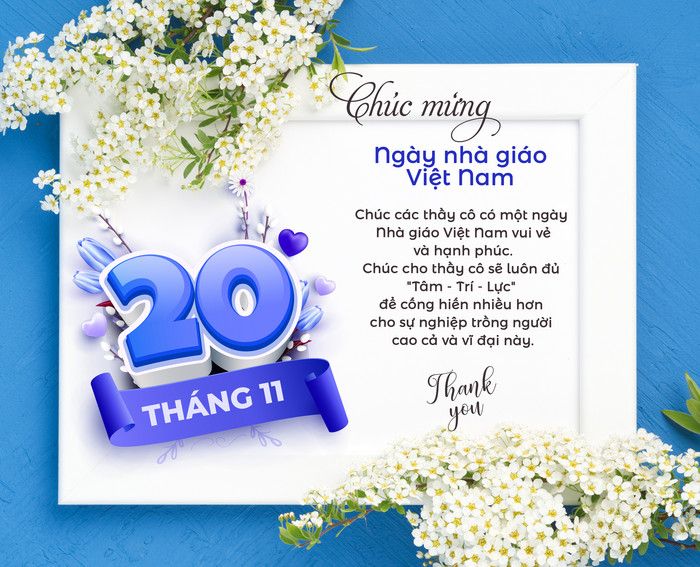 thiệp chúc mừng 20 11 vector