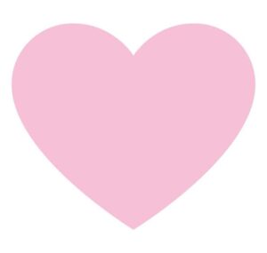 Hình trái tim vector hồng