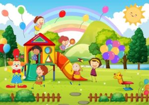 Tranh mầm non vector