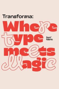 Transforma font family việt hóa thú vị