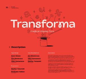 transforma font family