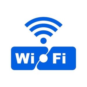 Logo biểu tượng wifi xanh