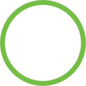 Vòng tròn vector xanh lá