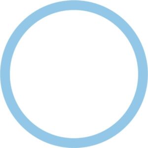 Vòng tròn vector xanh dương