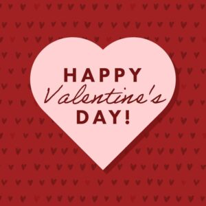 Vector valentine trái tim đỏ