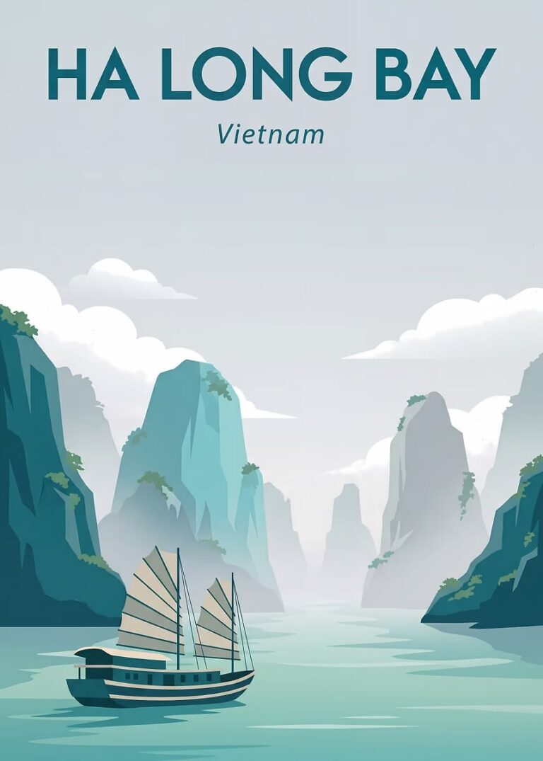 vịnh hạ long vector