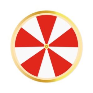 vòng quay may mắn vector