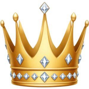 Vector vương miện kim cương