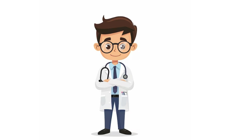 Tải mẫu bác sĩ vector đầy đủ định dạng AI, PNG, SVG, CDR, EPS miễn phí