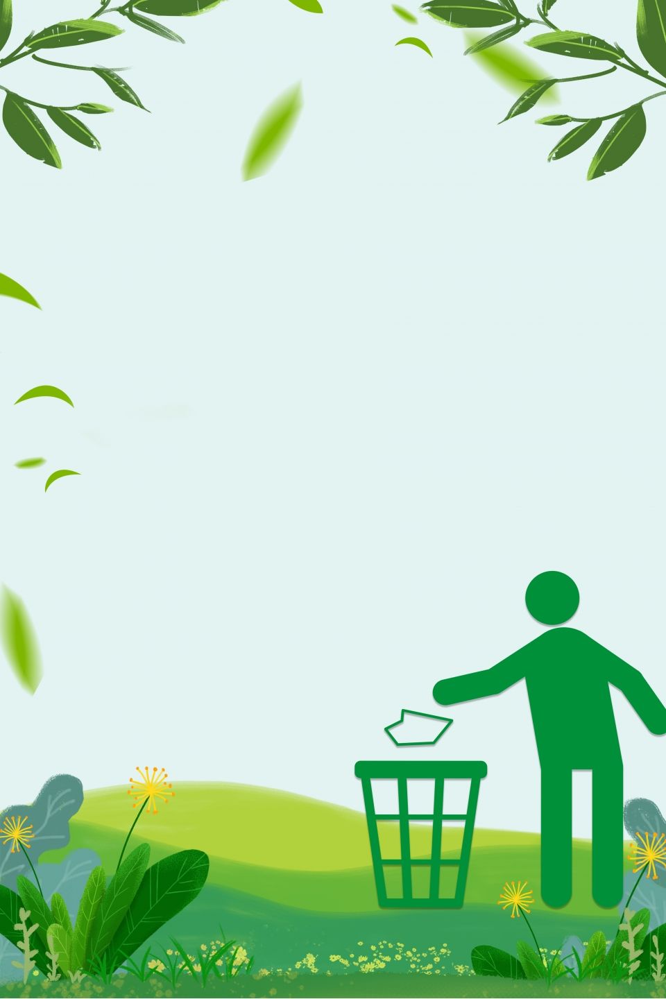 Background bảo vệ môi trường xanh đẹp 12