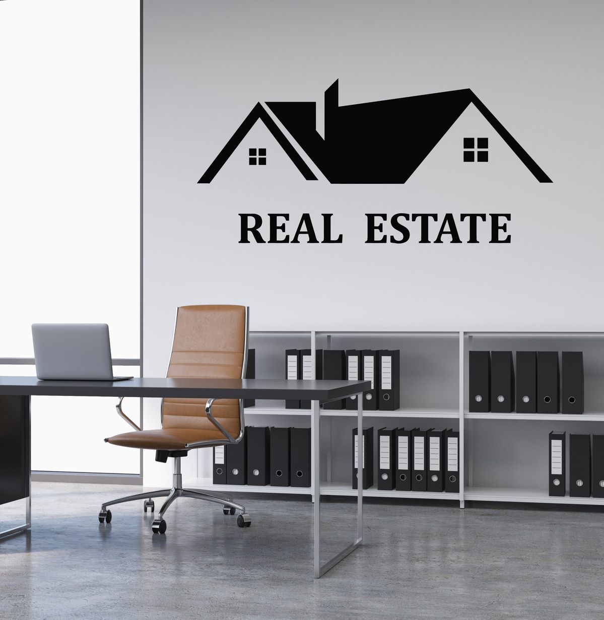 Background văn phòng bất động sản