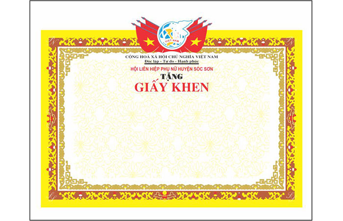Tải mẫu bằng khen vector chuẩn sắc nét - Định dạng CDR, EPS, AI, PNG, SVG