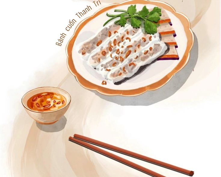 Bánh cuốn Thanh Trì PNG