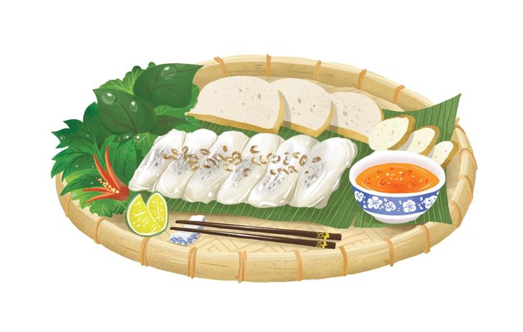 Bánh cuốn nóng PNG